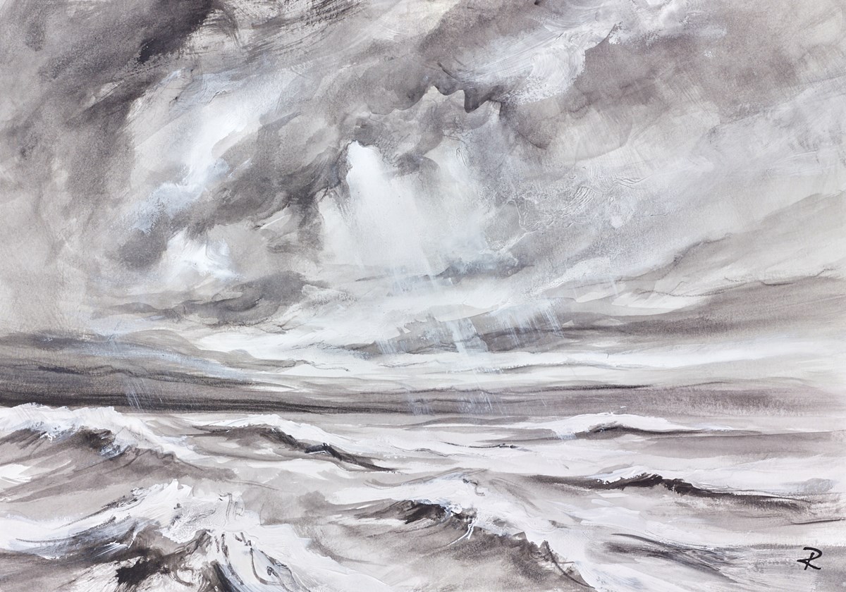 Storm at Sea (Study)
